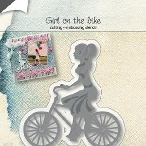Joy! Crafts - Dies - Girl on the bike Clearance Find Great