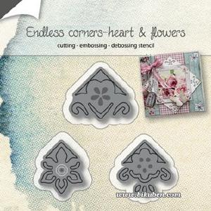 Joy! Crafts-  Dies - Endless Corners - Hearts & Flowers From China Sale Online