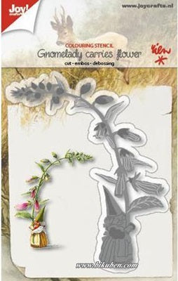 Joy! Crafts Dies - Gnomelady carries flower Buy Cheap Classic