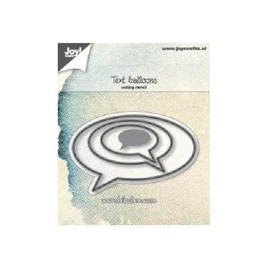 Joy! Crafts - Dies - Text balloons Cheap Usa Stockist