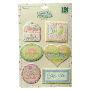 K & Company - Fabric Art - Baby's First Phrases Amazon For Sale