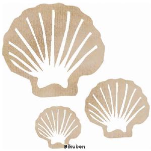 KaiserCraft - Wood Flourishes - Clam Shells Limited Edition Sale Online