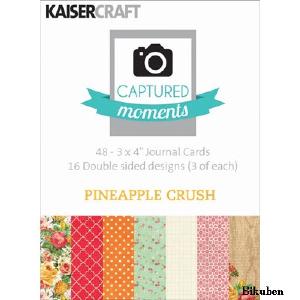 KaiserCraft - Captured Moments - Cards 3x4" - Pineapple Crush Cheap Fake