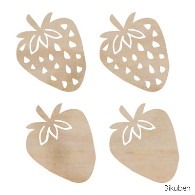 KaiserCraft - Wood Flourishes - Strawberry For Cheap Sale Online