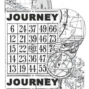 KaiserCraft - Vintage Clear Stamp - Journey Very Cheap Cheap Online