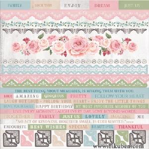 KaiserCraft - Rose Avenue - Sticker Sheet 12x12" Cheapest Cheap Online