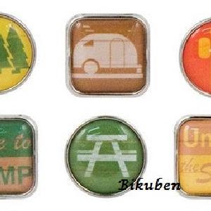 Karen Foster: Camping - Bubble Brads Free Shipping Marketable