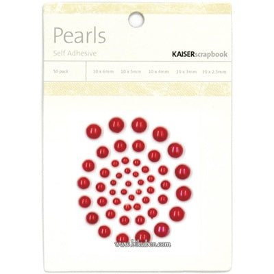 Kaisercraft Pearls - Red Cheap Sale Outlet Locations