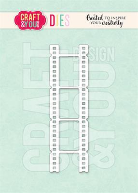 Craft and You - Dies - Film strip 2 Free Shipping With Paypal