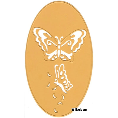 Joy! Craft Dies - Cut & Emboss -  Butterflies Oval Dies Genuine Online