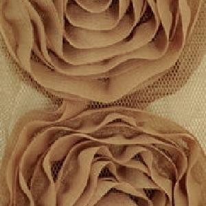 KaiserCraft - Ribbon Rose Large - Coffee View