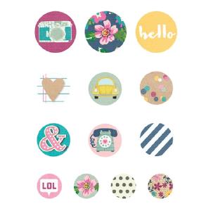 Simple Stories - So Fancy - Self-Adhesive Bradz Amazon For Sale