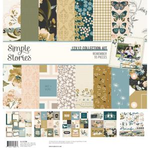 Simple Stories - Remember - Collection Kit   12 x 12" Popular Sale Online