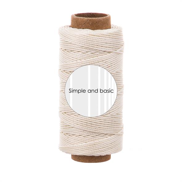 Simple and Basic - Polyester Thread - Ivory Outlet Clearance
