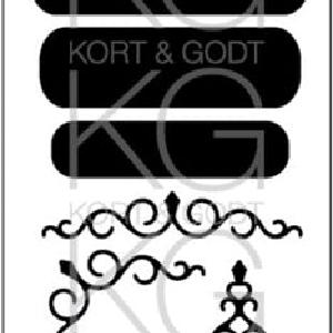 Kort & Godt - Dies - Rektangel med Dekor Buy Cheap Best Place