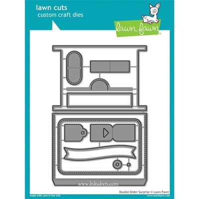 Lawn Fawn - Craft Dies - Double Slider Surprise Best Sale Cheap Pice