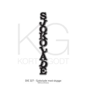 Kort & Godt - Dies - Sjokolade m/skygge Online Online With Mastercard