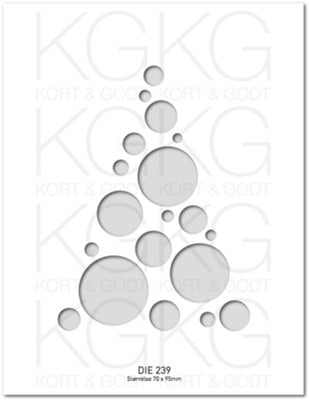 Kort & Godt - Dies - Juletre Buy Cheap Popular