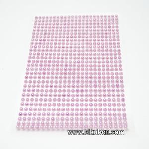 Kort & Godt - Perle Stickers - Lilla 3mm For Sale For Sale