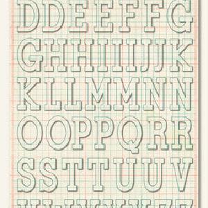 So Sophie - Clever - "Pretty Girl"  STICKER ALPHABET SHEET Factory Outlet Cheap Online