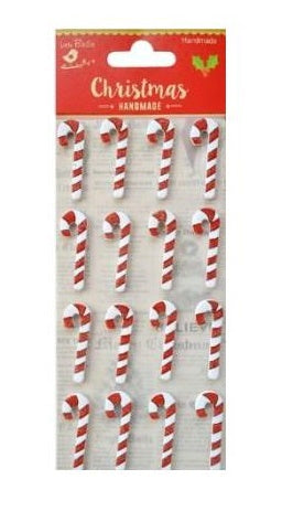Little Birdie - Christmas Embelisment - Candy Cane Cheap Official