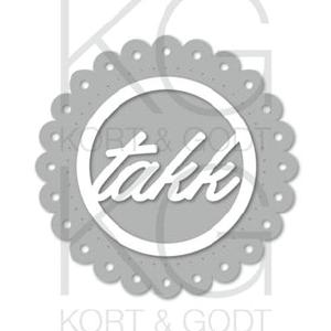 Kort & Godt - Dies - Takk Sirkel Online Sale