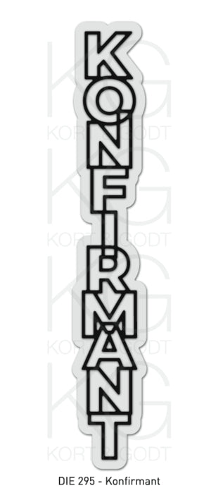 Kort & Godt - Dies - Konfirmant Clearance Affordable
