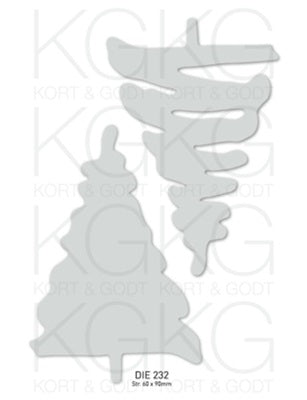 Kort & Godt - Dies - Juletre Outlet Geniue Stockist