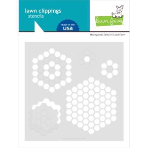 Lawn Fawn - Clippings Stencil - Honeycomb Buy Cheap Footlocker