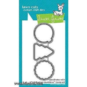 Lawn Fawn - Cuts Cusom Craft Dies - Celebration Countdown Cheap The Cheapest