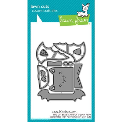 Lawn Fawn - Craft Dies - Tiny Gift Box - Bat Ad-on Discount Best Store To Get