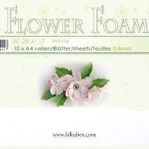 Leane - Flower Foam - White - 10 stk Discount Codes Really Cheap