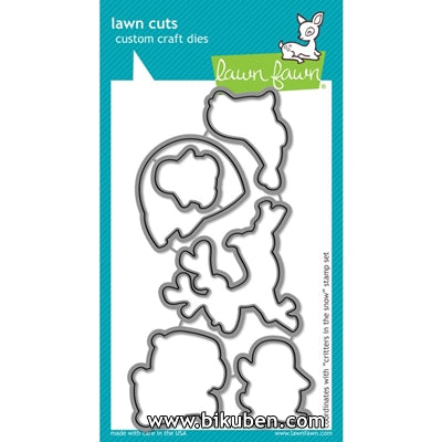 Lawn Fawn - Cuts Custom Craft Dies - Critters in the Snow Discount Best Seller