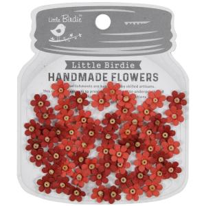 Little Birdie - Natalia - paper flowers  - Scarlet blend High Quality For Sale