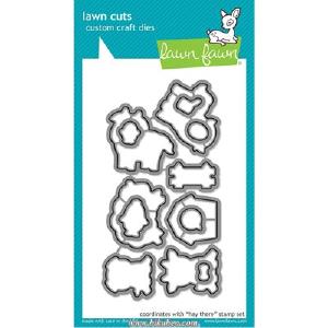 Lawn Fawn - Craft Dies - Hay There Newest Online