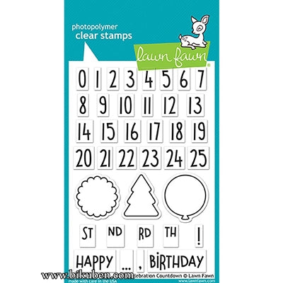 Lawn Fawn - Clearstamps - Celebration Countdown Sale Wholesale Pice