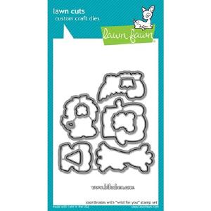 Lawn Fawn - Craft Dies - Wild 4 You Free Shipping Pices