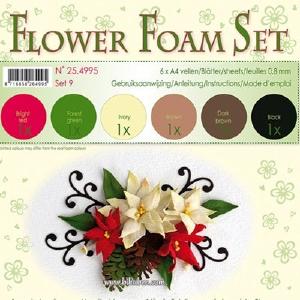 Leane - Flower Foam - Assorted set 9 Inexpensive Cheap Online