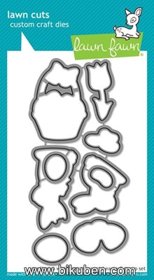 Lawn Fawn - Cuts Custom Craft Dies - Eggstra Special Easter Visit New Cheap Pice