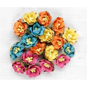 Little Birdie - Butter Cup  paper flowers  - Vivid Palette Buy Cheap Genuine