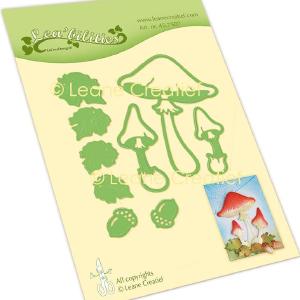 Leabilities - Dies - Autumn / Mushrooms Cheap Sale Genuine