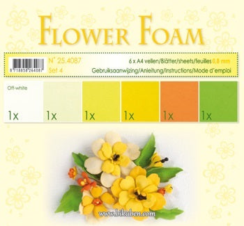 Leane - Flower Foam - Assorted set 4 Latest Sale Online