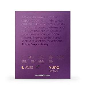 Legion - YUPO - White Heavy     11 x 14" Clearance Very Cheap