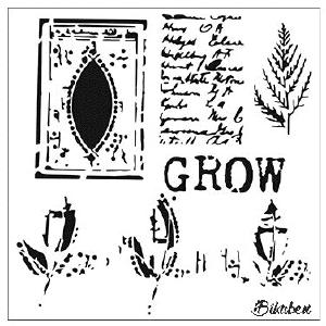 The Crafter's Workshop - Grow Page Template 6x6" Cheap Sale Store