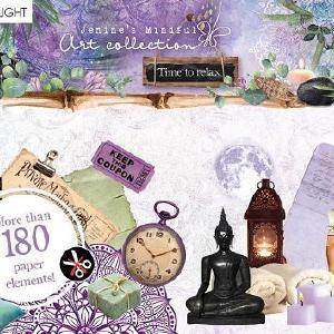 Studiolight - Jenine's Mindful Art Collection - Time to Relax - Die Cuts 1 Outlet Lowest Pice