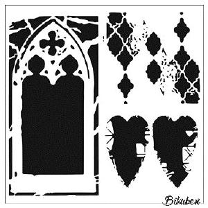 The Crafter's Workshop - Cathedral of Love Template 6x6" Buy Cheap Affordable