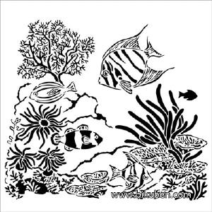 The Crafter's Workshop - Aquarium 6x6" Looking For Online