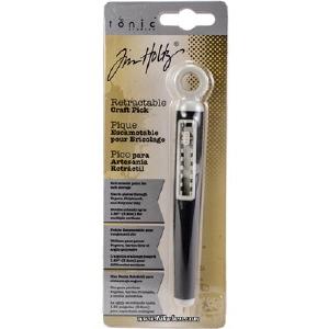 Tim Holtz -  Retractable Craft Pick - Black Professional Cheap Pice