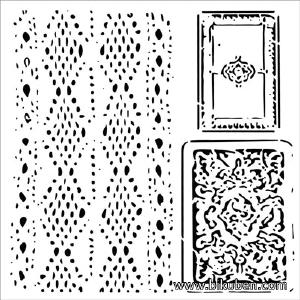 The Crafter's Workshop - Cards and Lace 6x6" With Credit Card Cheap Pice