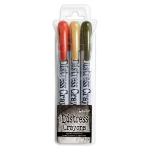 Tim Holtz - Distress Crayon Pearls Set  - Halloween Set #5 How Much Sale Online